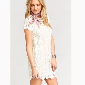 Show Me Your Mumu Crochet the Day Away Dress XS
